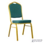 Ghế banquet nhập khẩu màu xanh rêu