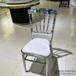 Ghế Napoleon màu bạc
