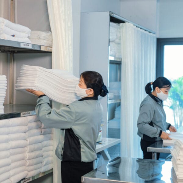 Thiết bị phòng giặt là khách sạn