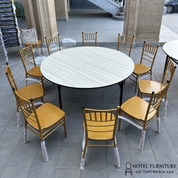 Bộ bàn tròn 10 ghế